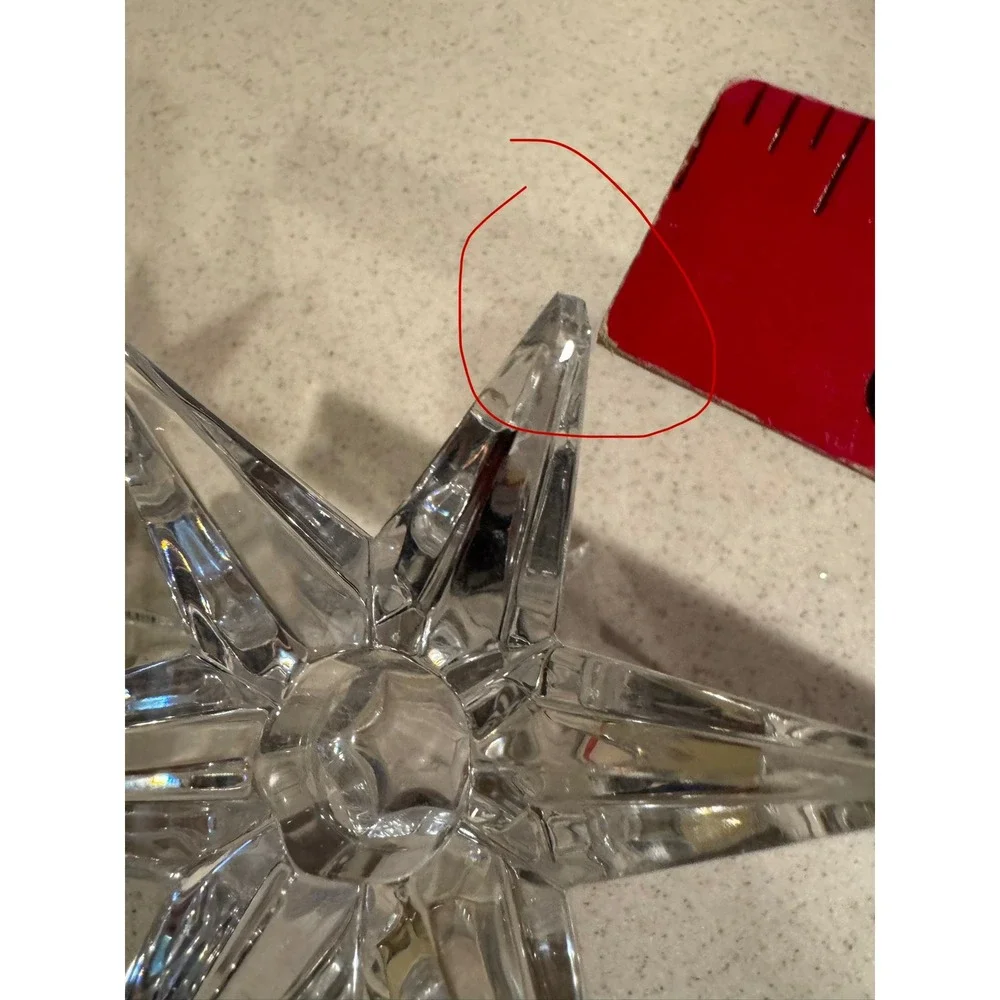 Nachtmann Galaxy Comet Shooting Star Starburst Candle or Vase - Qty 2 - see pics